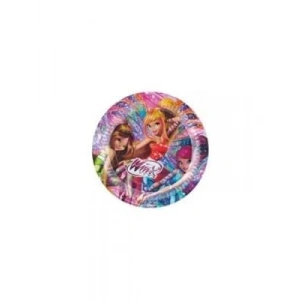 3E Grup - Nedi 23 Cm Karton Tabak Lisanslı 8 Li Wınx 7224