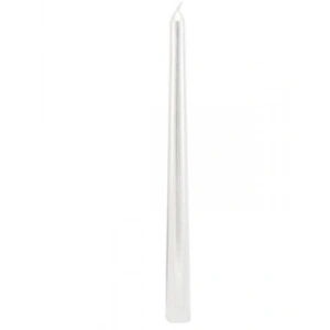 3E Grup - Nedi 25 Cm Şamdan Mumu Sedef Beyaz Pl-js1045w