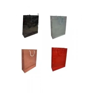 3E Grup - Nedi 35x42 Cm İp Saplı Selefonlu Karton Çanta