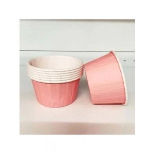 3E Grup - Nedi 40x60 Kağıt Cup Kek Kalıbı 25li Kapsül No:4 Pembe 11964