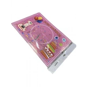 3E Grup - Nedi American Servis İyi Ki Doğdun Baskılı 1 Yaş Pembe 8 Li 1084