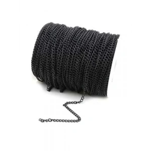 3E Grup - Nedi Boncuk Zincir Siyah 7080bk