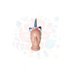 3E Grup - Nedi Çiçekli Taç Unıcorn Pl-56807