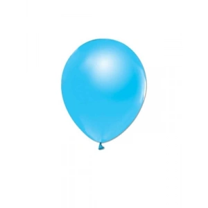 3E Grup - Nedi Düz Renk Balon 10lu Açık Mavi 12932