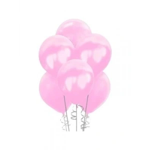 3E Grup - Nedi Düz Renk Balon Açık Pembe 100lü 10073