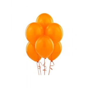 3E Grup - Nedi Düz Renk Balon Soft Turuncu 100lü Pm-72354