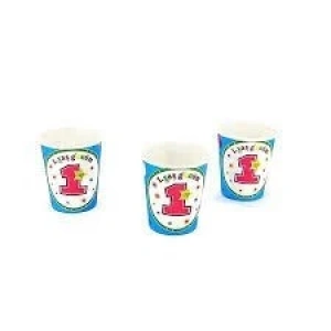 3E Grup - Nedi Karton Bardak 10 Lu 1 Yaş Mavi Tkb7402