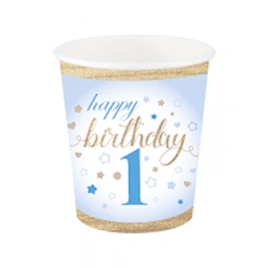 3E Grup - Nedi Karton Bardak 8 Li 1 Yaş Kelebekli 375748