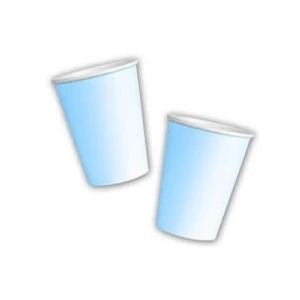 3E Grup - Nedi Karton Bardak 8li Makaron Mavi 84532