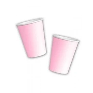 3E Grup - Nedi Karton Bardak 8li Makaron Pembe 84535