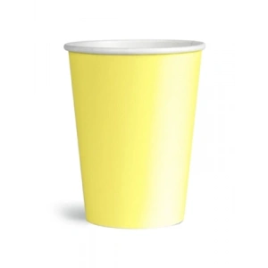 3E Grup - Nedi Karton Bardak 8li Makaron Sarı 84534