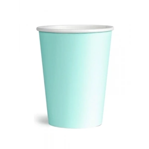 3E Grup - Nedi Karton Bardak 8li Makaron Su Yeşili 84537