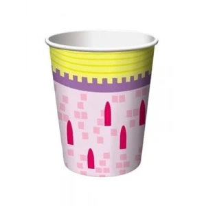 3E Grup - Nedi Karton Bardak 8 Li Prenses ve Şatosu 375893