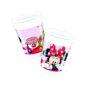 3E Grup - Nedi Karton Bardak Lisanslı 8 Li Mınnıe Mouse 3120603a