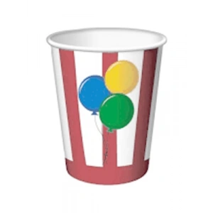 3E Grup - Nedi Karton Bardak Lisanslı 8 Li Sirk 53876