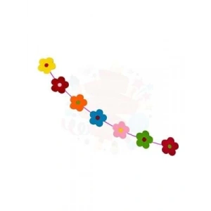 3E Grup - Nedi Keçe Sarkıt Papatya Süs Küçük