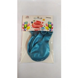 3E Grup - Nedi Metalik Balon 10lu Turkuaz 12974