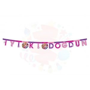 3E Grup - Nedi Oynar Karton Lisanslı Yazı İyiki Doğdun Wınx 50227