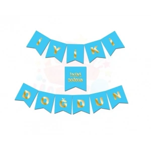 3E Grup - Nedi Oynar Karton Yazı İyiki Doğdun Prens Ty11226