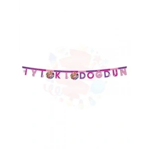 3E Grup - Nedi Oynar Karton Yazı İyiki Doğdun Prenses Ty11225