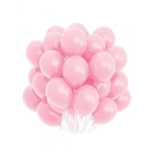 3E Grup - Nedi Party Marty 12 Pastel Balon Pembe 20li 12125