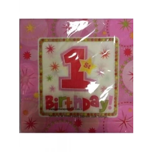 3E Grup - Nedi Peçete 20 Li 1 Yaş Pembe Tp7303