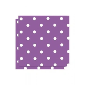 3E Grup - Nedi Peçete 20 Li Puantiyeli Mor 5911pu