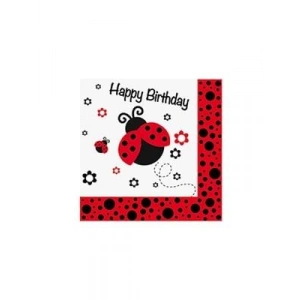 3E Grup - Nedi Peçete 20 Li Uğur Böcekli Tp7903