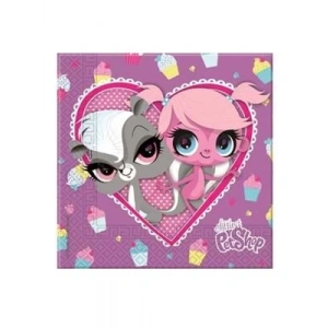 3E Grup - Nedi Peçete Lisanslı 20 Li Lıttlest Petshop 82233