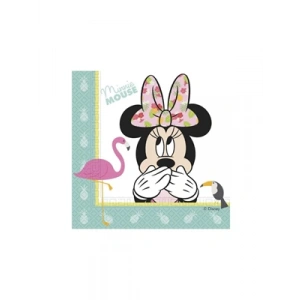 3E Grup - Nedi Peçete Lisanslı 20 Li Minnie Tropical 89232