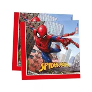 3E Grup - Nedi Peçete Lisanslı 20 Li Spiderman Crime Fighter 93865