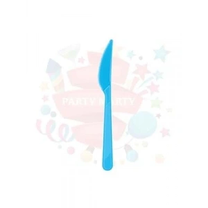 3E Grup - Nedi Plastik Bıçak 25li Mavi 74366