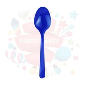 3E Grup - Nedi Plastik Kaşık 25li Lacivert 74347