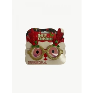 3E Grup - Nedi Yılbaşı Gözlük Geyik Boynuzlu 12666