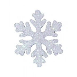 3E Grup - Nedi Yılbaşı Süsü 14 Cm Strafor Simli Kar Tanesi Yy714-yy713-yy712-yy715