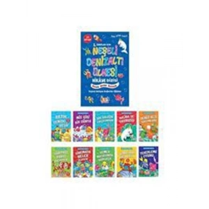 3E Grup - Neşeli Denizaltı Ülkesi 10 Kitap (1. Sınıflar İçin) - Bıcırık Yayınları