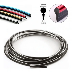 Nikelaj Fitilli Torpido Şeridi 3 Metre Krom