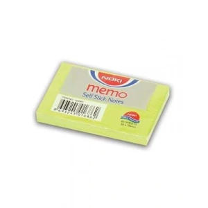 3E Grup - Noki Memo 50x75 Yapışkanlı Not Kağıdı Yeşil 12006y