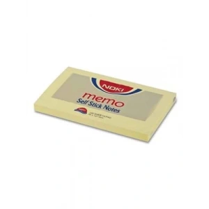 3E Grup - Noki Memo 75x125 Yapışkanlı Not Kağıdı Sarı 12009