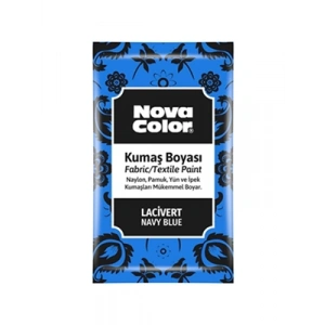 3E Grup - Nova Color 12 Gr Toz Kumaş Boyası Lacivert Nc-909