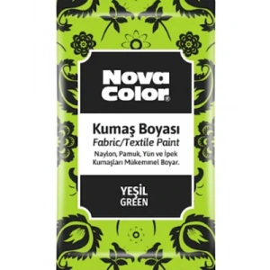 3E Grup - Nova Color 12 Gr Toz Kumaş Boyası Yeşil Nc-903