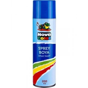 3E Grup - Nova Color 200 Ml Sprey Boya Mavi Nc-802