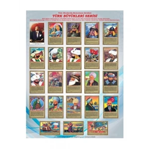 3E Grup - Odak 35x50 Türk Büyükleri 24lü