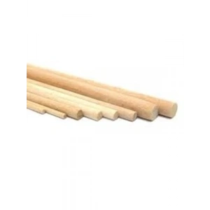 3E Grup - Odak Hobi 10 Mmx36 Cm Yuvarlak Çıta 5li