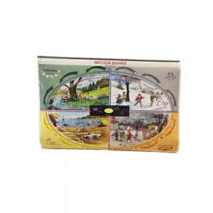 3E Grup - Odak Mevsim Şeridi 70x100 Oval Selefonlu Çıtalı