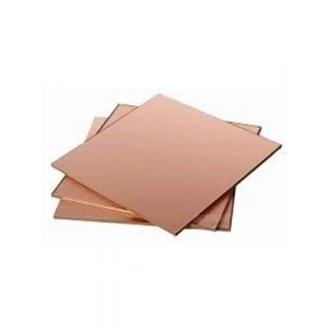 3E Grup - Oem 10x10 Cm Bakır Plaket Levha