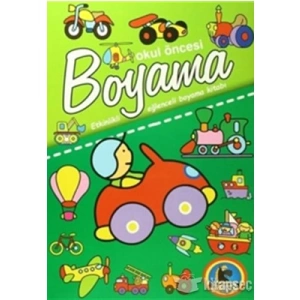 3E Grup - Okul Öncesi Dev Boyama - Karatay Yayınları