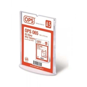 3E Grup - Ops A5(148x210 Mm) Dikey Afiş Taşıyıcı 065