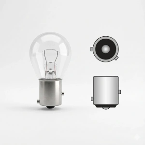 Oscar 12V 21W 93 Kodlu Yakın Tırnak Uyumlu Sinyal ve Stop Ampulü Tek Duy