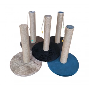 3E Grup - Oval Tabanlı Organik Jut Halat Sargı Kedi Tırmalama Tahtası 40 cm